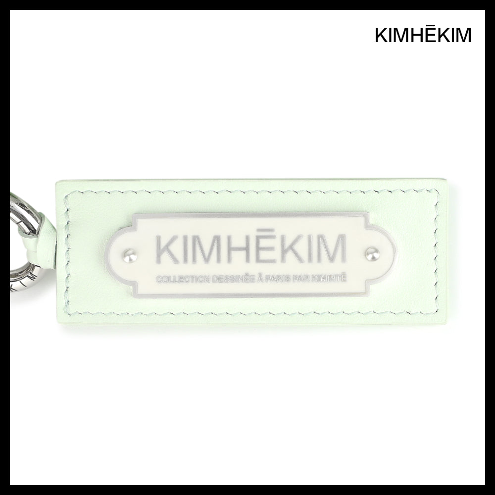 【kimhekim】Monroe Logo Key Ring Mint