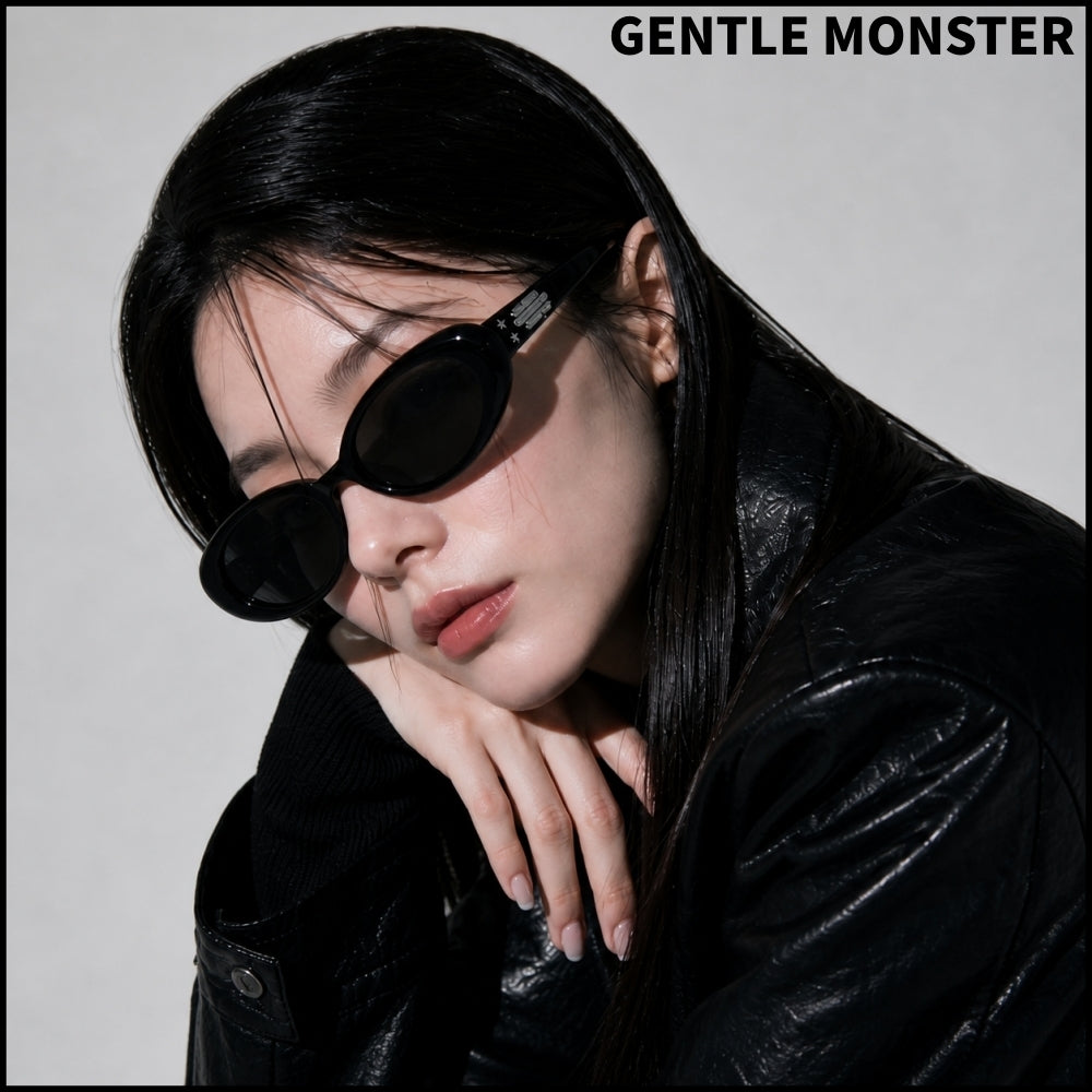 【GENTLE MONSTER X JENNIE】JENTLE SALON HUSH 01 BLACK