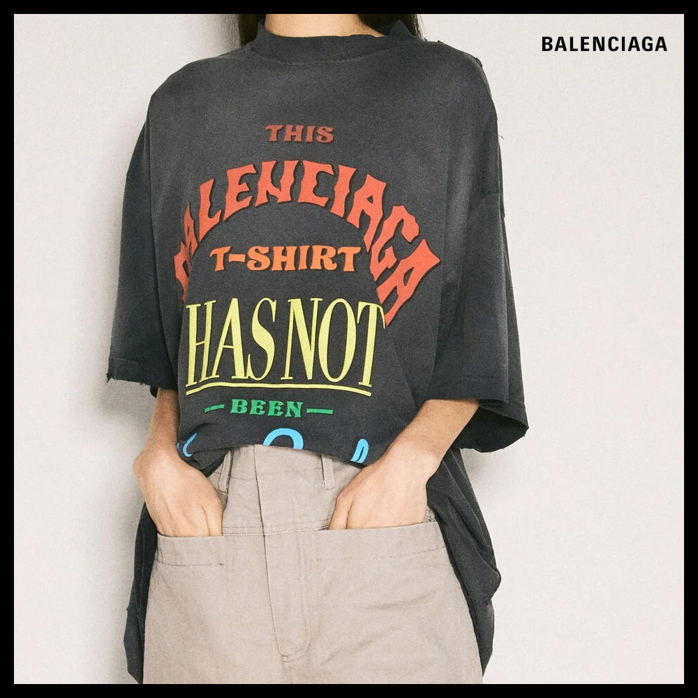 【BALENCIAGA】Not Been Done T-Shirt Oversized 1134