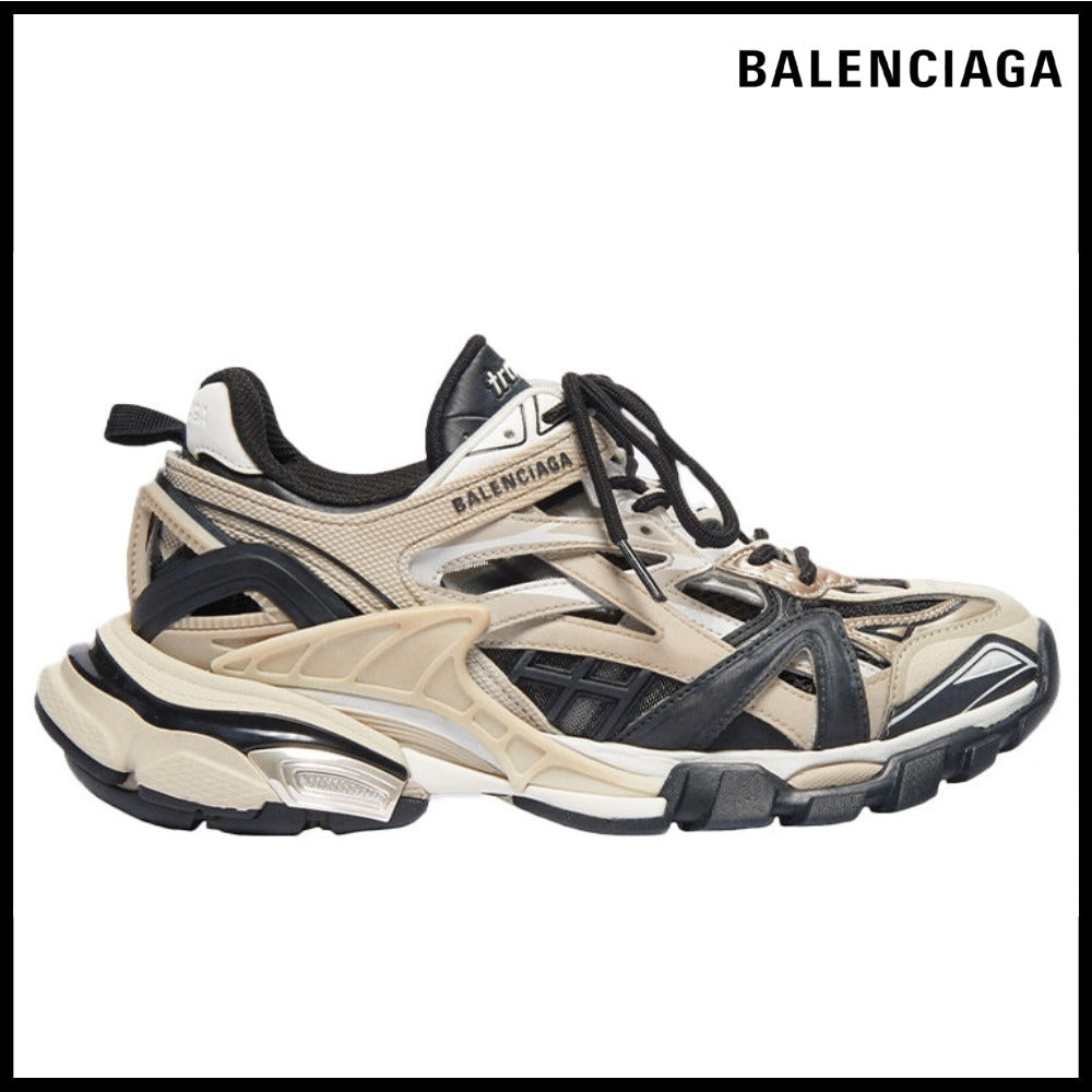 【BALENCIAGA】Track.2 Trainer Beige Black