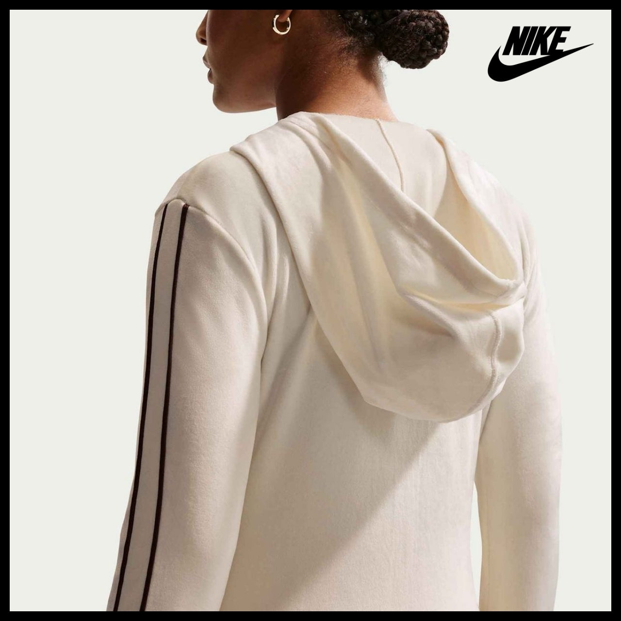 【NIKE】Sportswear Full-Zip Long Sleeve Hooded Top W