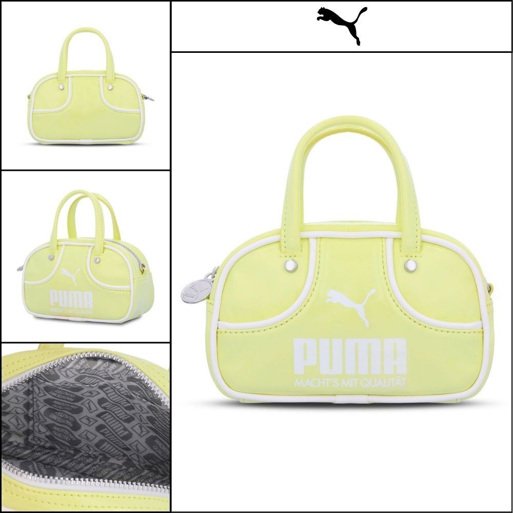 【PUMA】Micro Grip Bag Gold Moon