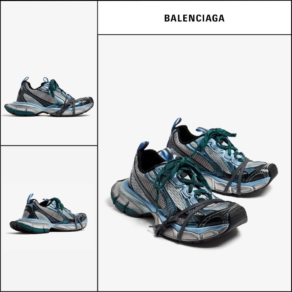 【BALENCIAGA】3XL Sneaker Grey Blue Mesh