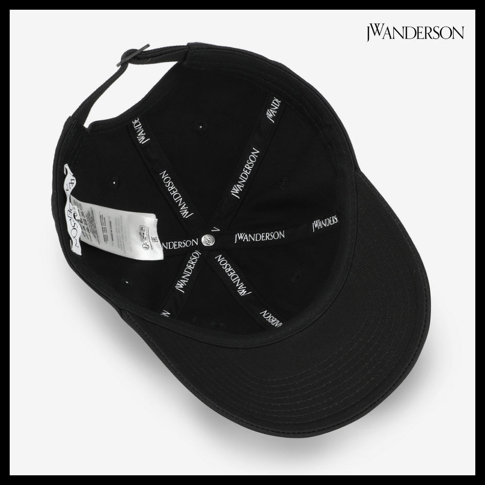 【J W ANDERSON】Logo Cotton-Canvas Baseball Cap