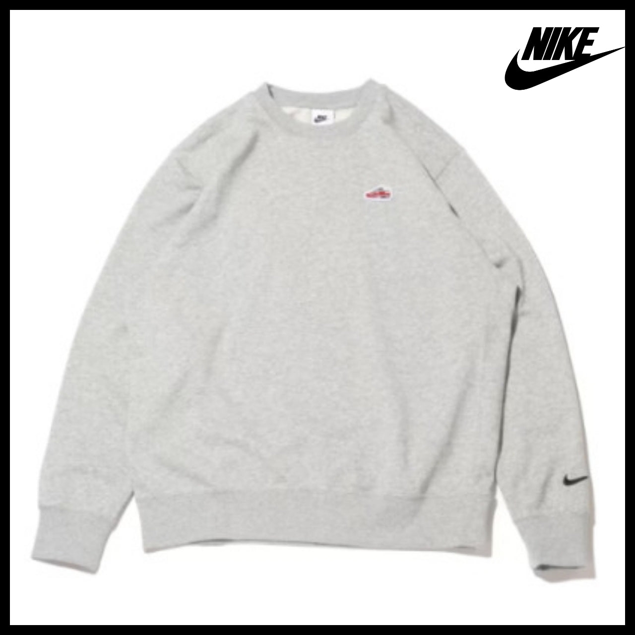 【Nike】 Max 90 Sweatshirt Black Gray