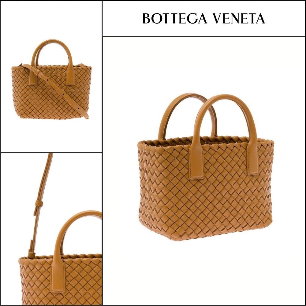 【BOTTEGA VENETA】CABAT イントレチャート レザー ミニ トート