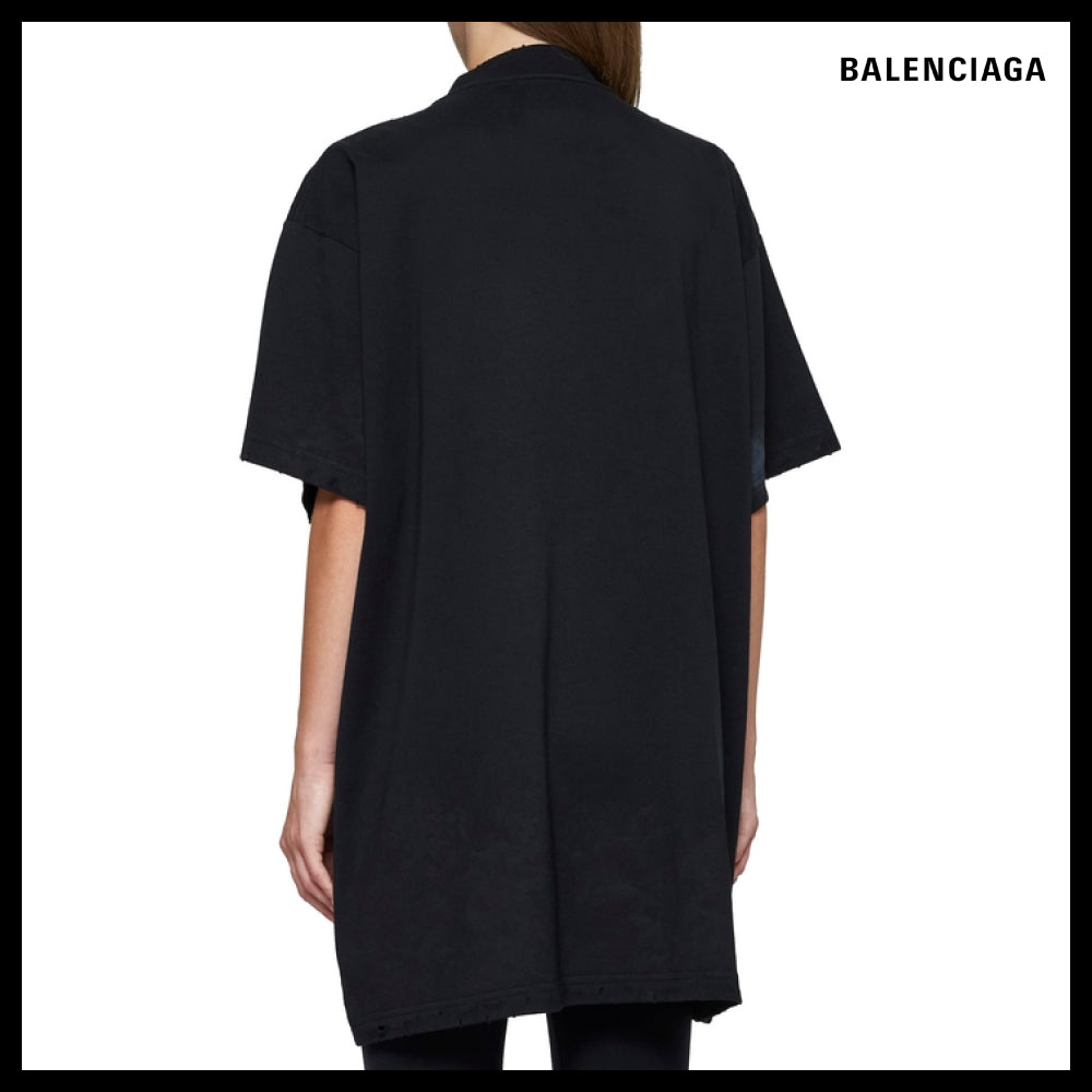 ★BALENCIAGAアウトレットセール★3B Stencil T-shirt Oversized