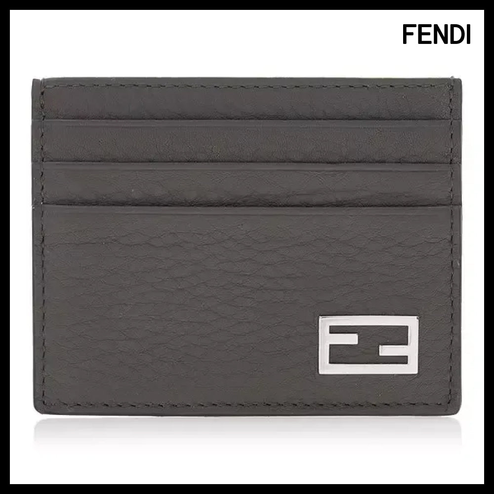 【Fendi】Men's Baguette Card Case Luxury Compact