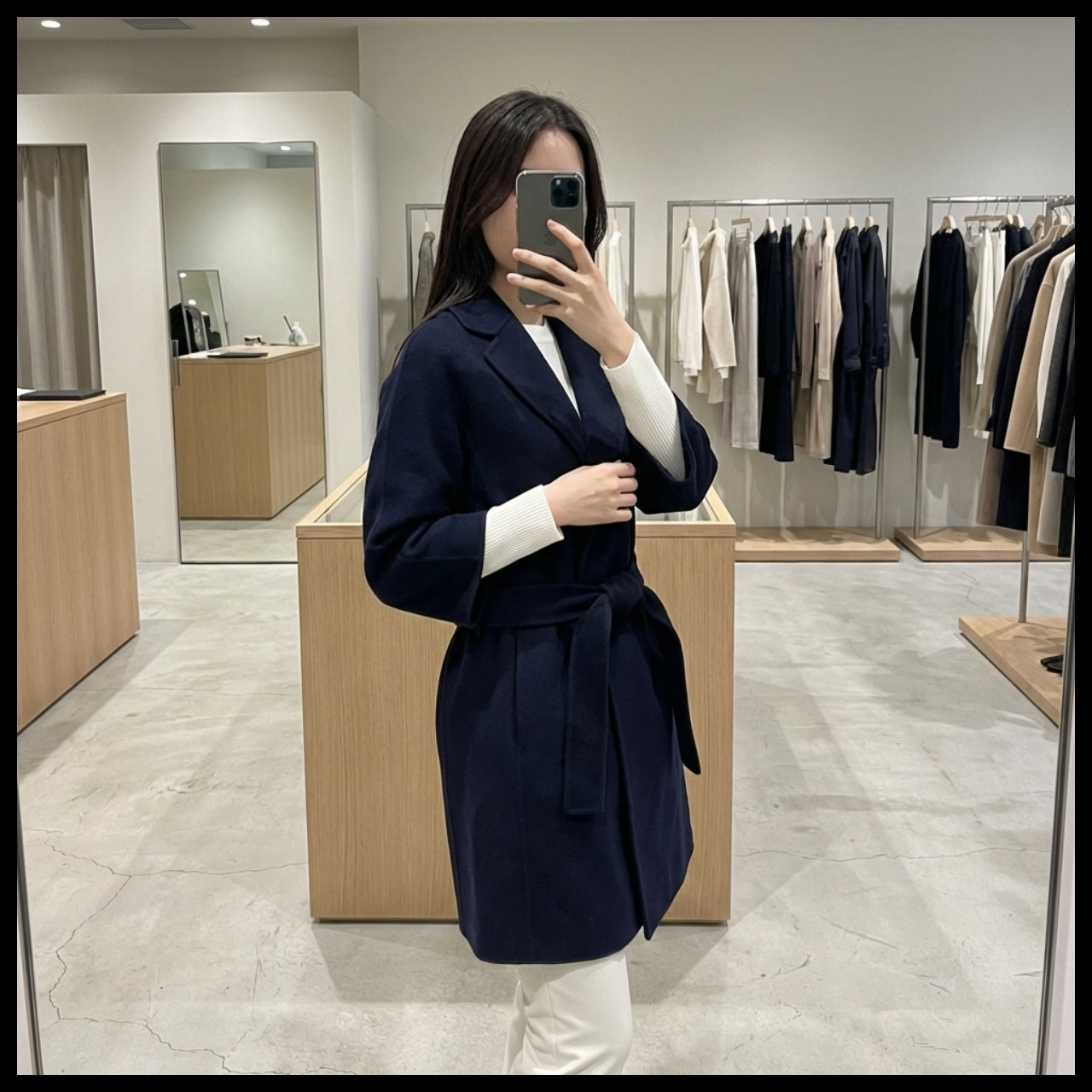 【MAX MARA】Arona Virgin Wool Coat