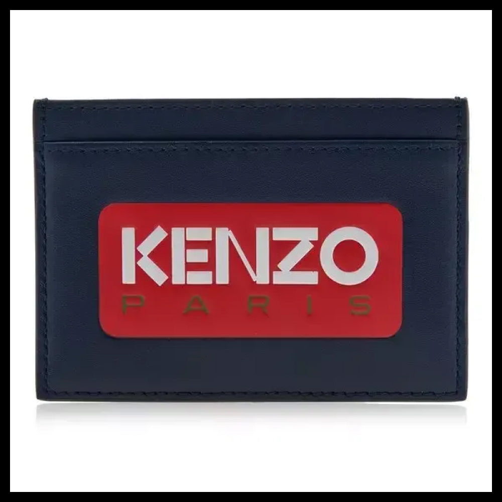 【Kenzo】Men's Logo Card Holder Streetwear Casual