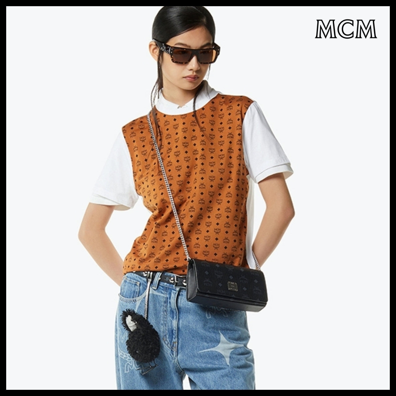 【MCM】Aren visetos shoulder bag