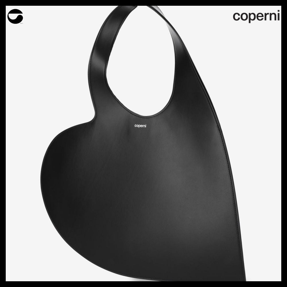 【Coperni】Heart Tote Bag Black