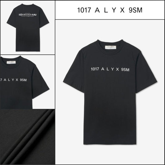 【ALYX】フロント ロゴ 半袖 Tシャツ ブラック