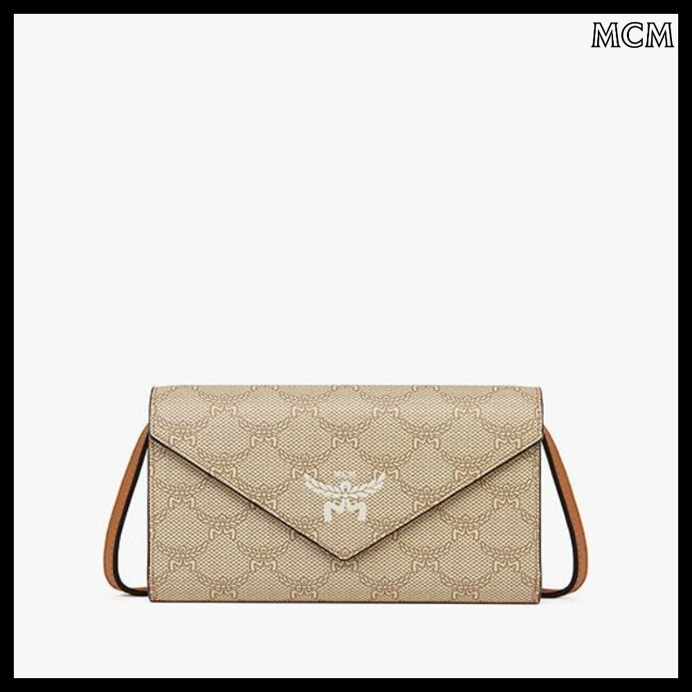 【MCM】Himmel loretos crossbody wallet