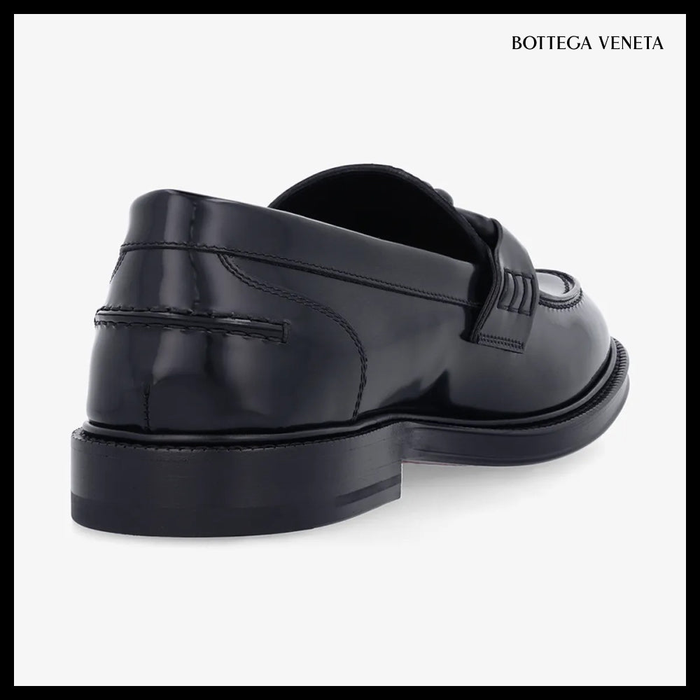 【BOTTEGA VENETA】Astaire Black Loafers