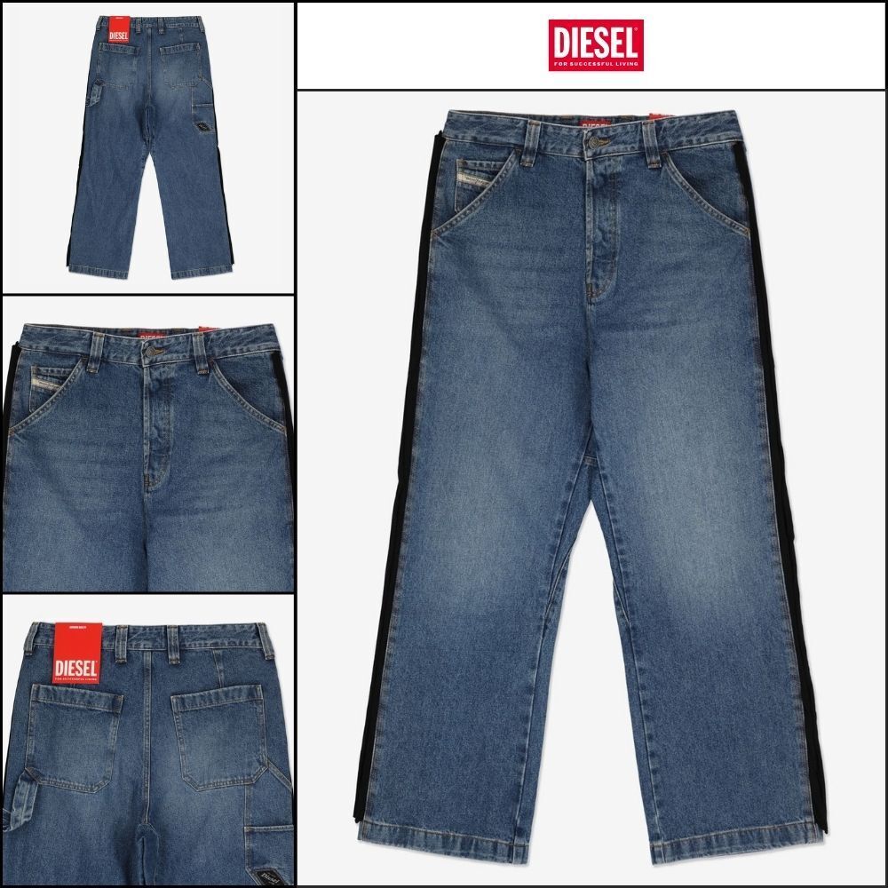 【DIESEL】D Ribery Denim Pants Blue