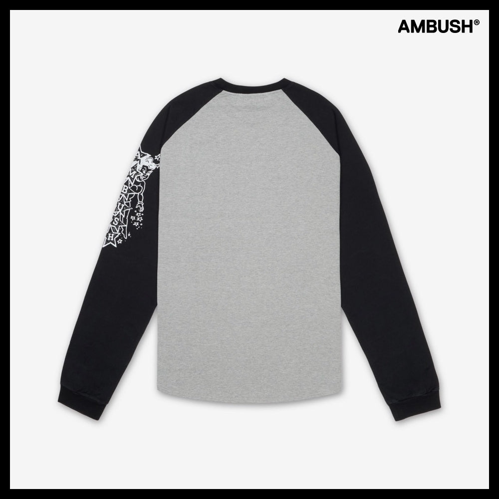【AMBUSH】Raglan T Shirt Gray