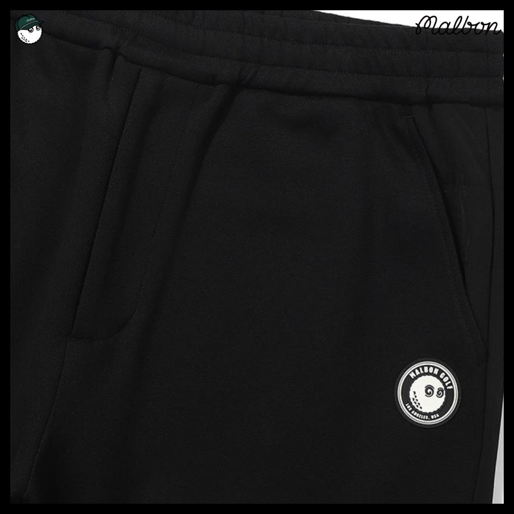 【Malbon Golf】Airy Jogger Pants BLACK MAN