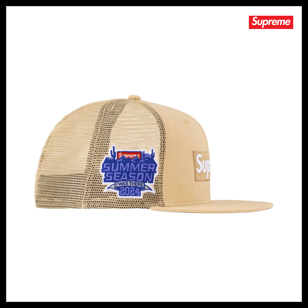 ★100%正規品保証 Supreme x New Era★ Box Logo Mesh Back