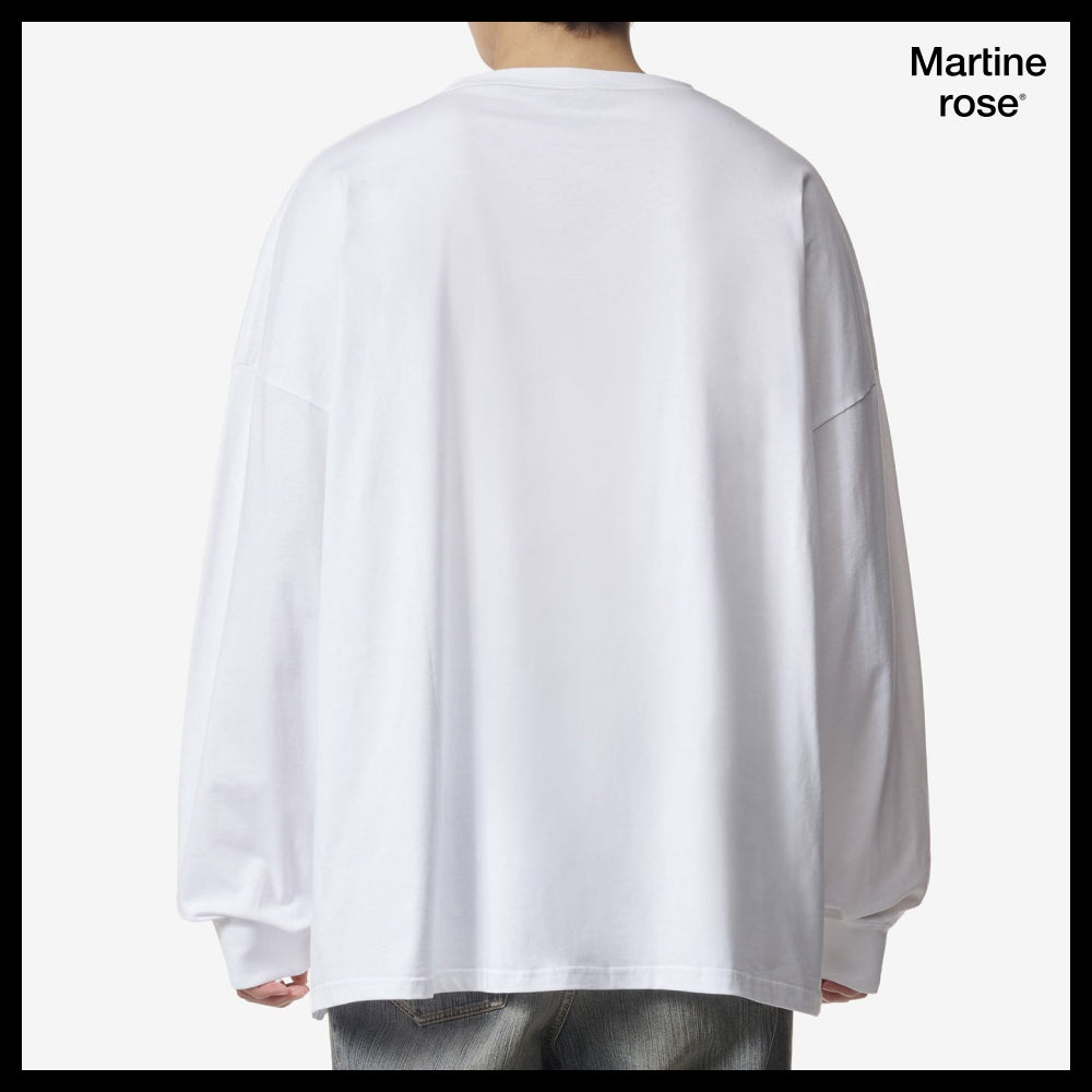 ◆MARTINE ROSE◆ ロゴ プリント Tシャツ ホワイト おしゃれ