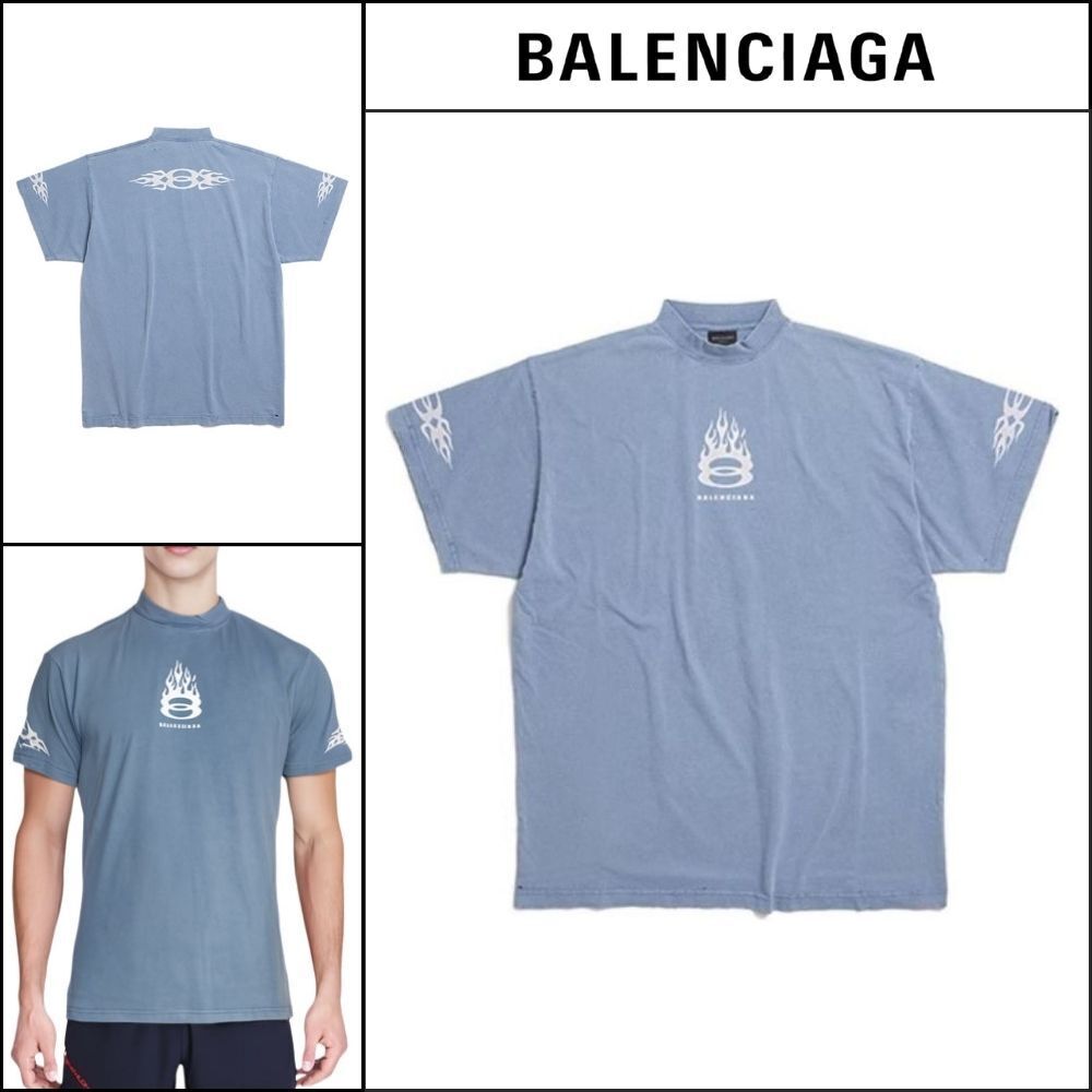 ★BALENCIAGAアウトレット セール ★Burning Unity T-shirt