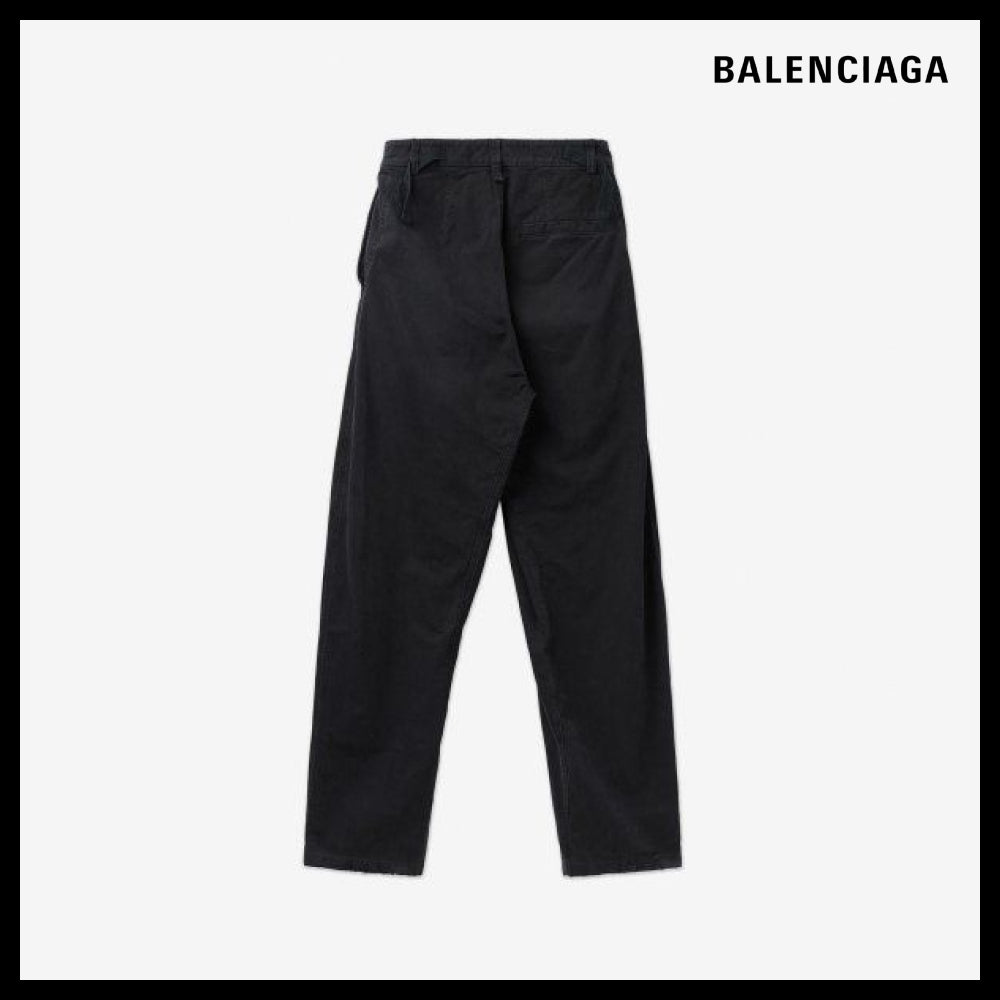 【BALENCIAGA】Minimal Cargo Pants Black