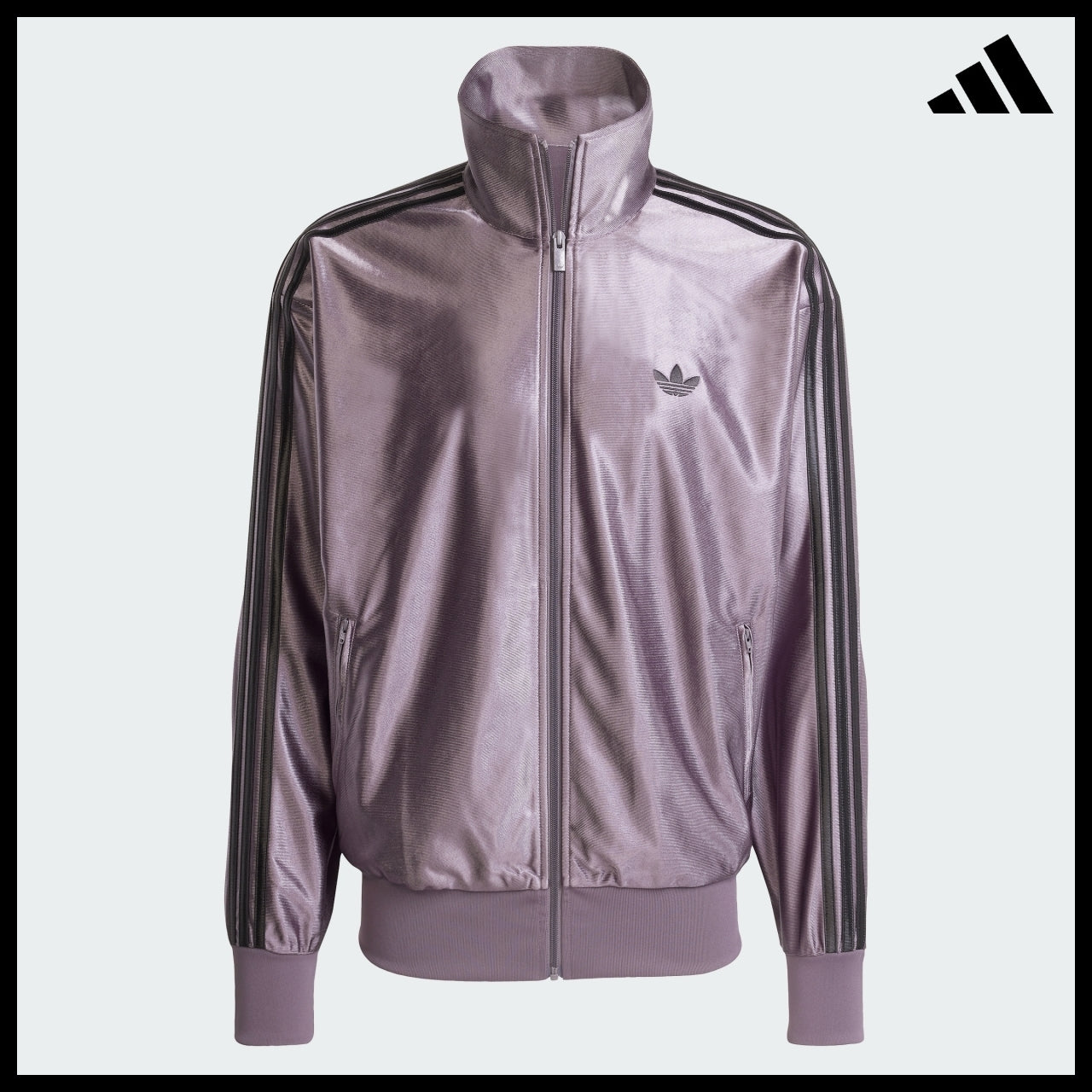 【ADIDAS】Firebird Metallic Track Top Classic Track Jacket