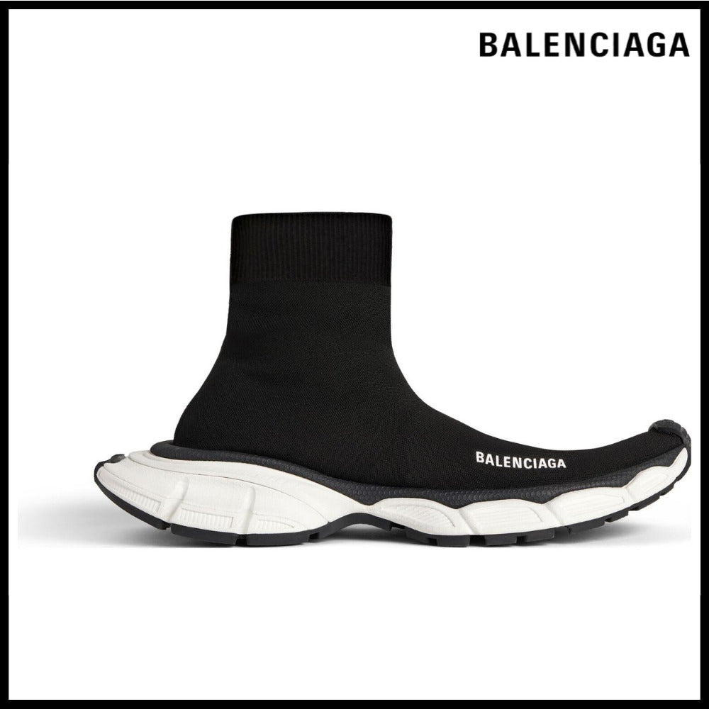 【BALENCIAGA】3XL Sock Sneakers Black Recycled Knit
