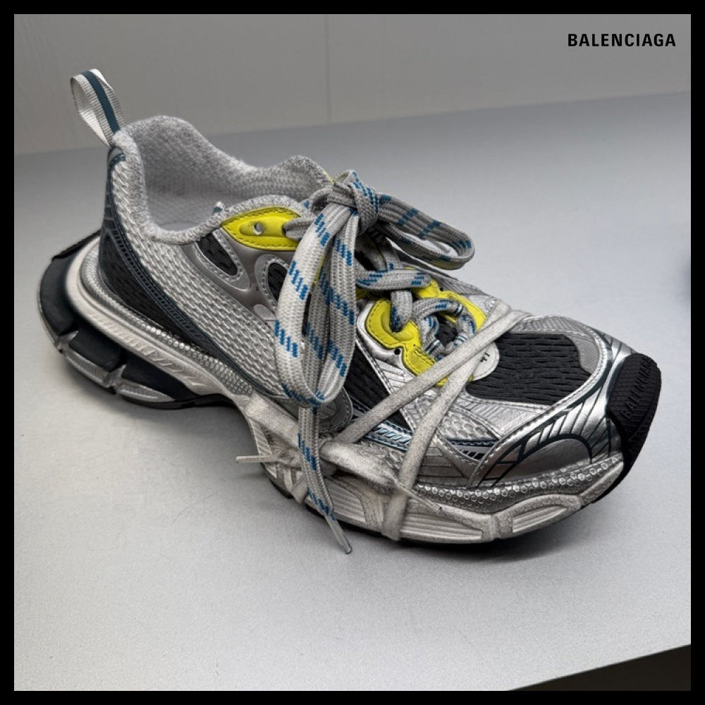 【Balenciaga】3XL Chunky Strap Mesh Leather Men’s Sneakers