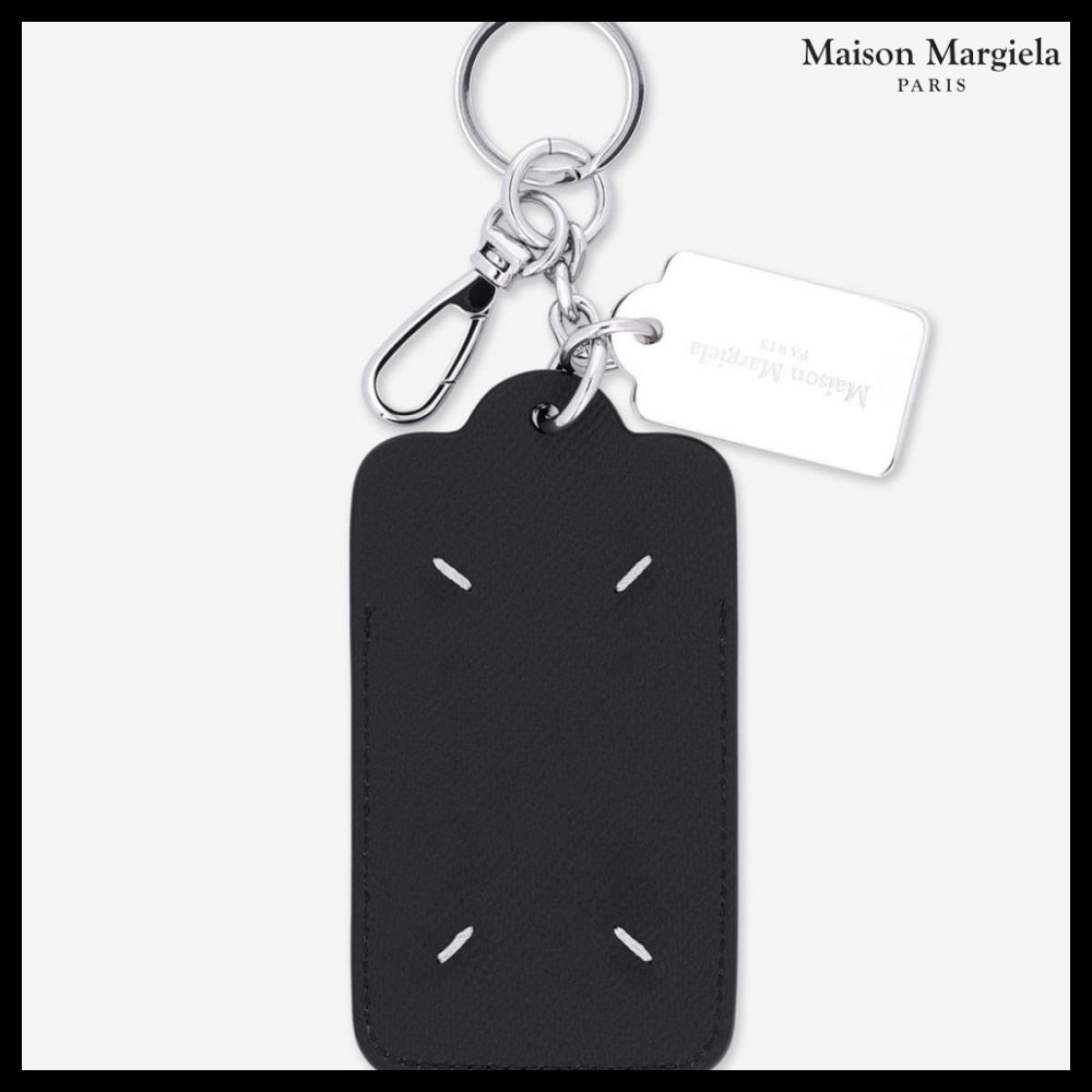 【Maison Margiela】Logo Double Tag Keyring & Card Holder