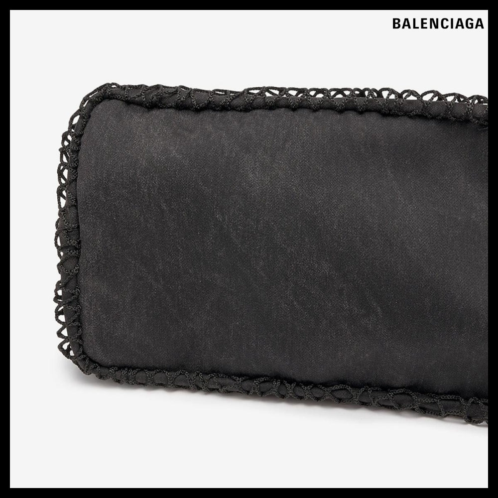 【BALENCIAGA】24/7 Tote Bag Washed Black:White