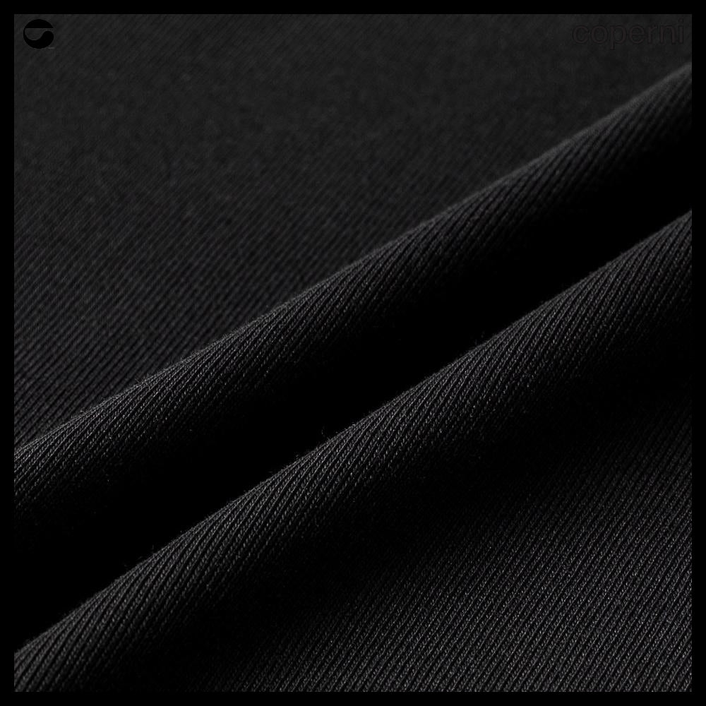 【Coperni】Womens V Neck Line T Shirt Black