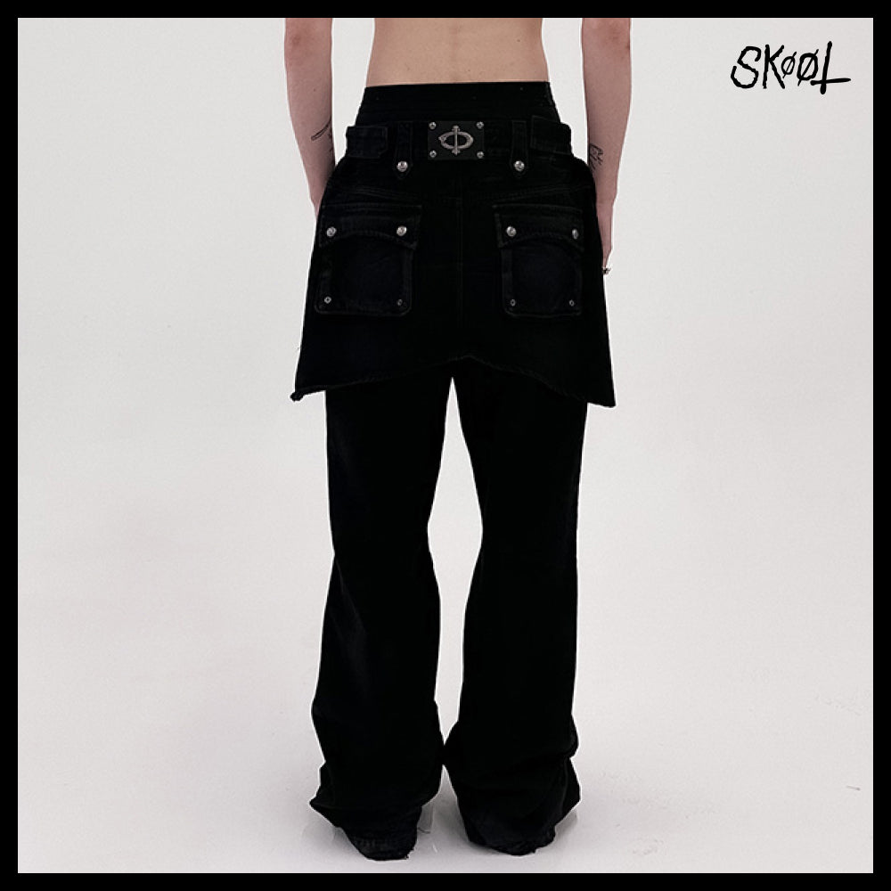 【SKOOT】Ghost Denim Pants