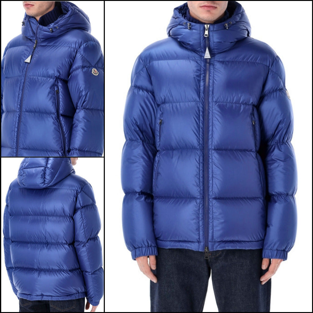 【MONCLER】Blue Puffer Jacket