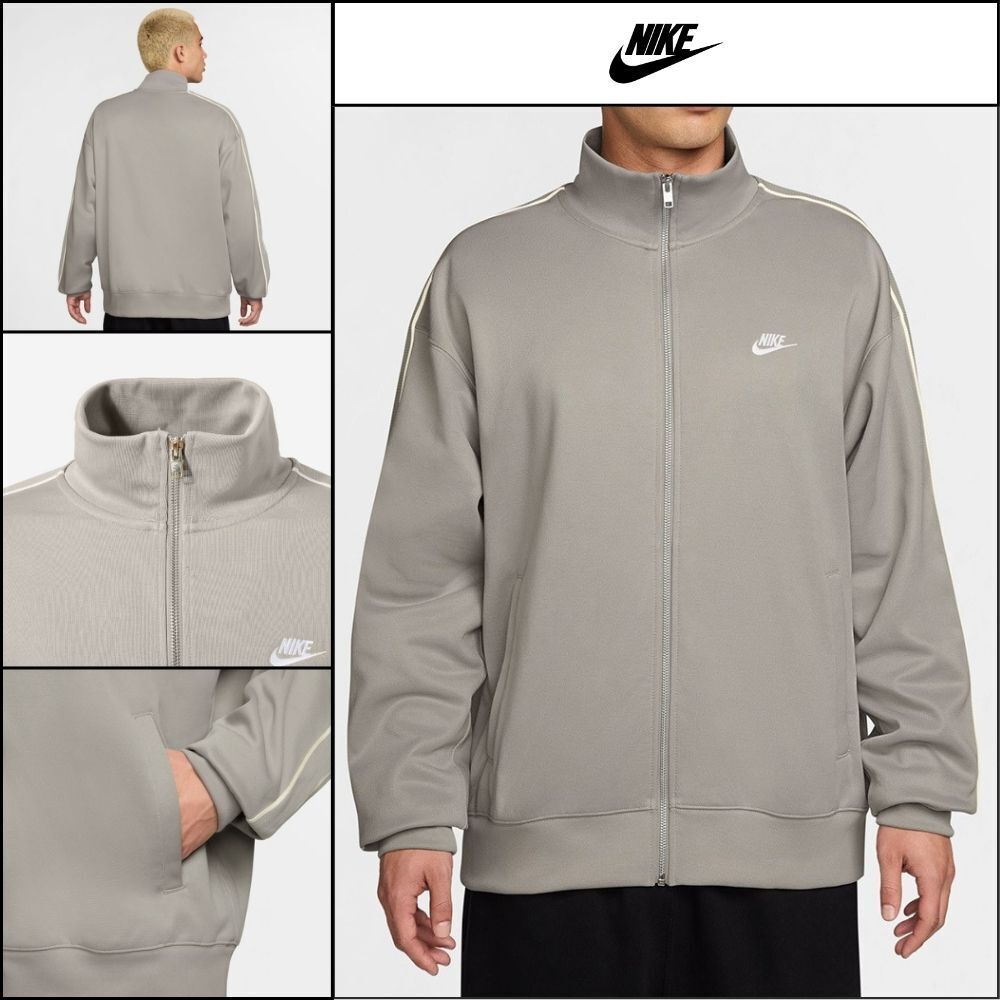 【Nike】Sportswear Club Men’s Oversized Knit Track Jacket