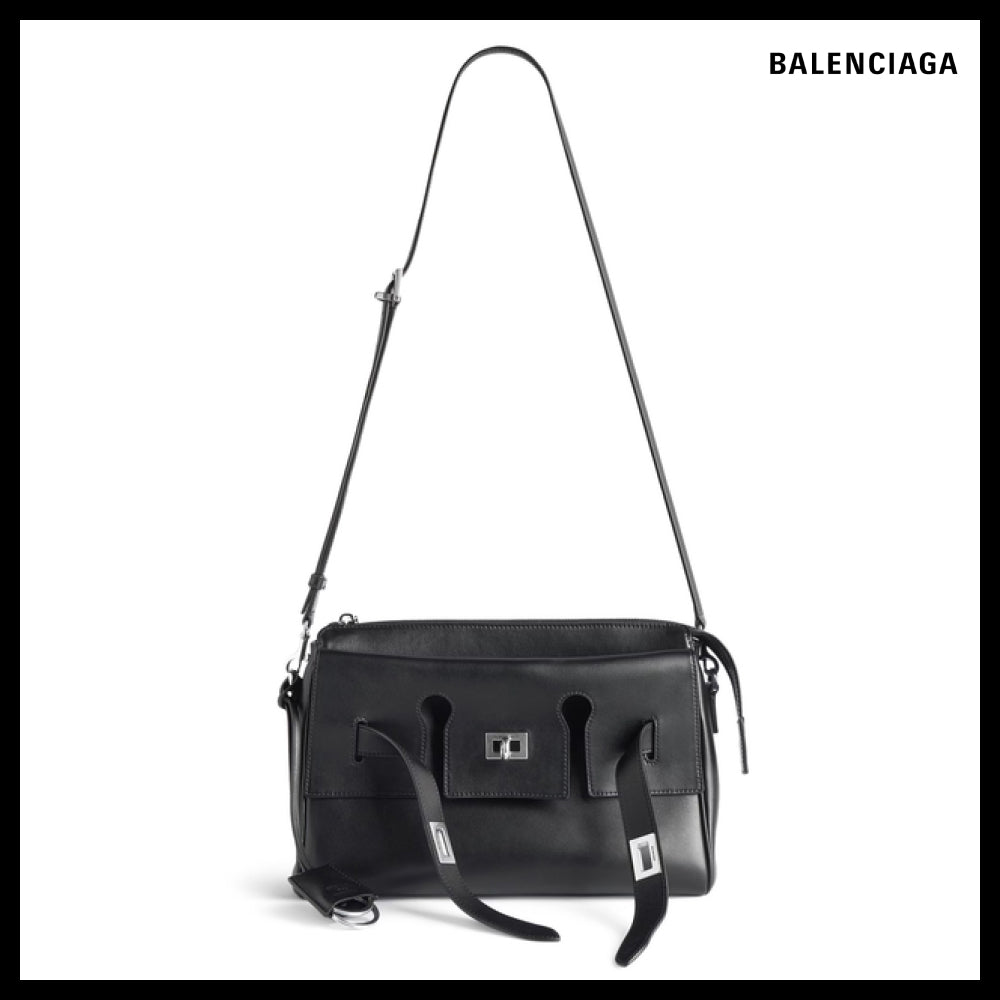 ★BALENCIAGAアウトレットセール★ Small Black Crossbody Bag