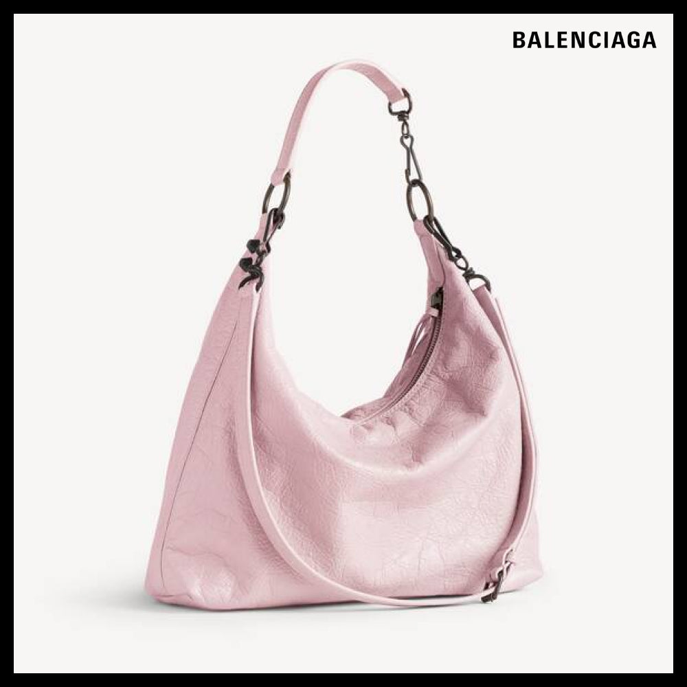 【BALENCIAGA】Le City Hobo Bag Small Petal Pink