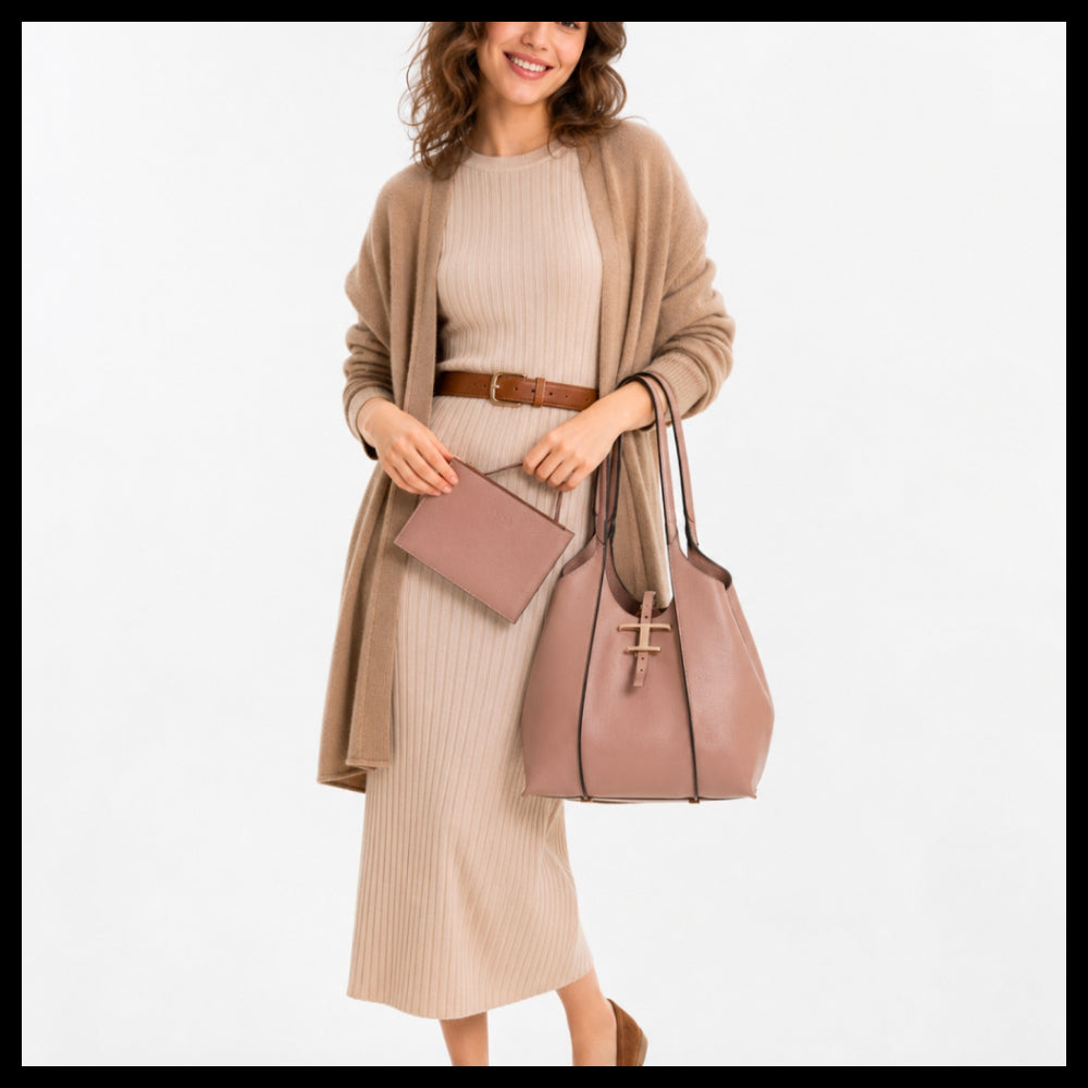 【TOD`S】T Timeless Shopper Bag Small C811