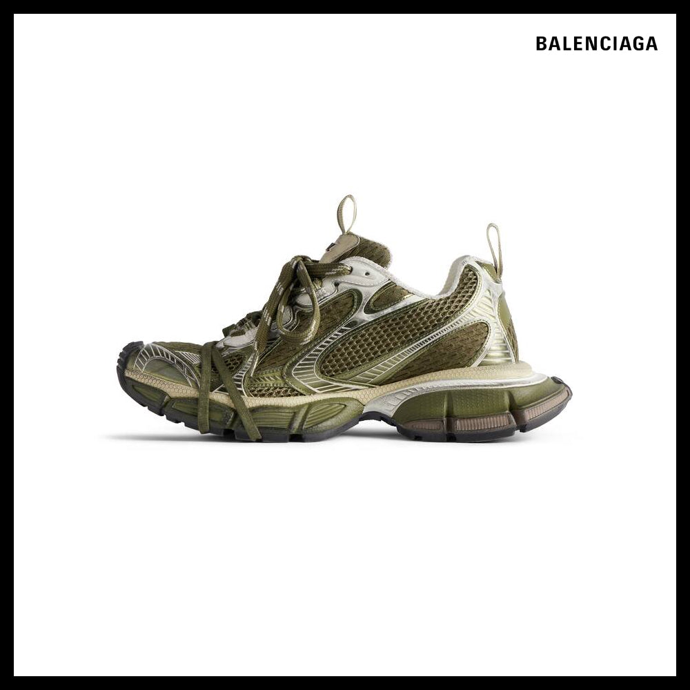 【BALENCIAGA】3XL Sneaker Dark Green Light Beige