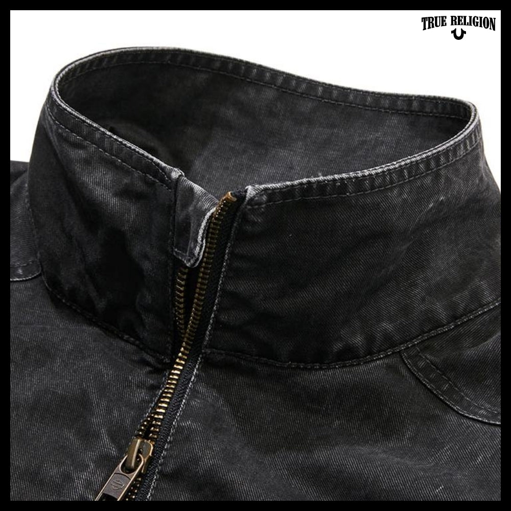 【TRUE RELIGION】Airbone Washed Jacket 2Colors