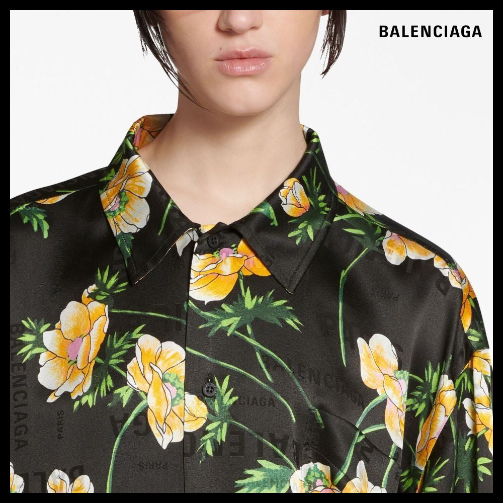 【BALENCIAGA】Large Fit Hoodie White