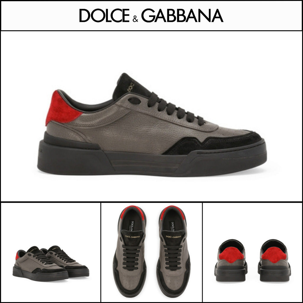 【Dolce & Gabbana】GOATSKIN NEW ROMA SNEAKERS