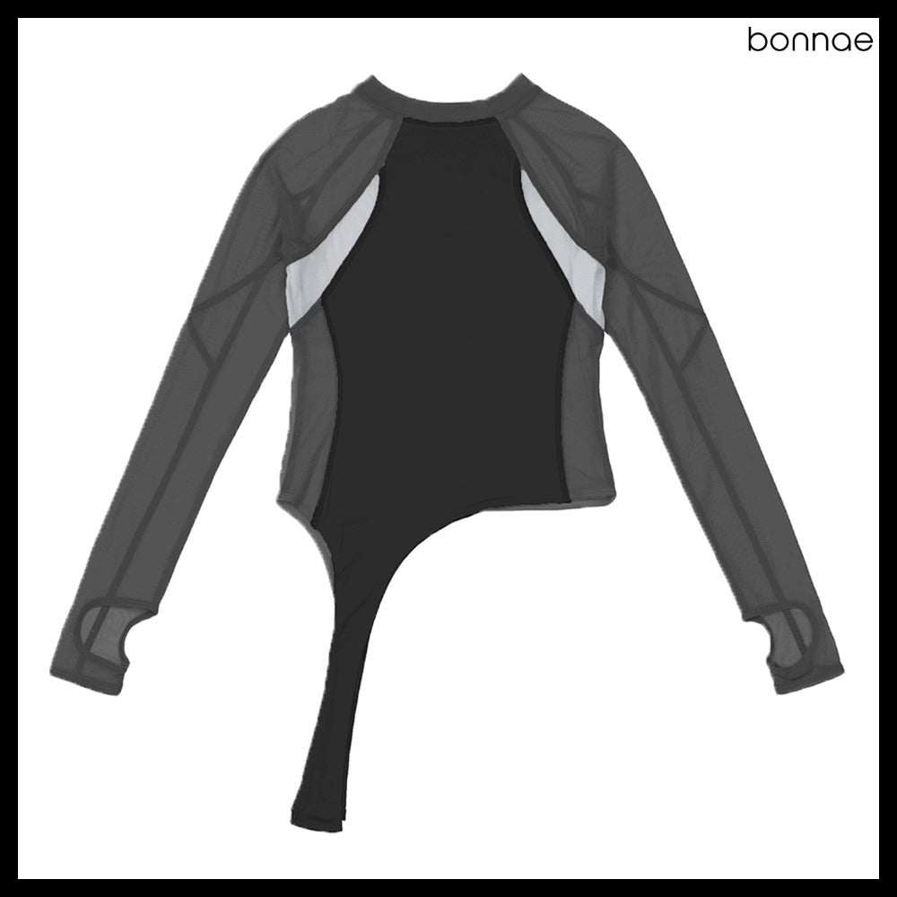 【Bonnae】Women's Mesh Top 2Colors
