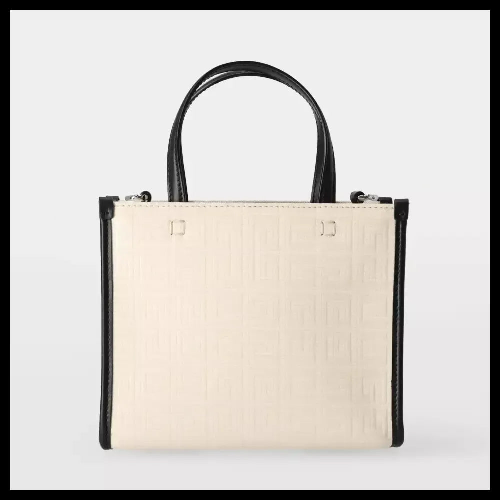 【Givenchy】Mini Canvas Tote Logo Casual