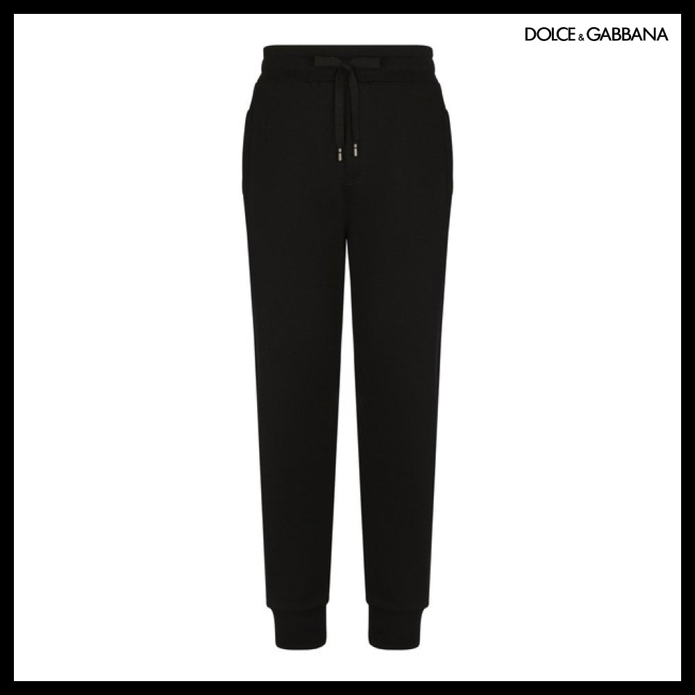 【Dolce & Gabbana】JERSEY JOGGING PANTS WITH DG PRINT