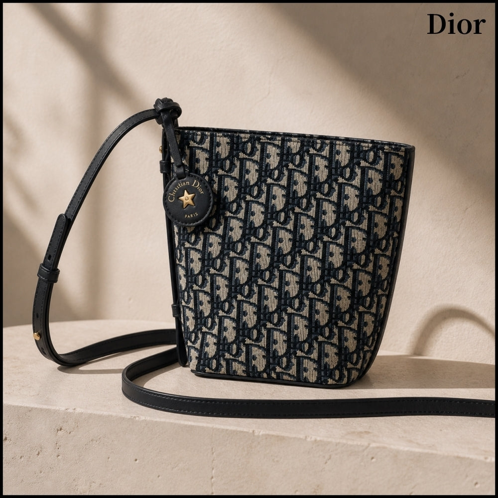【Dior】Diorstar Mini Bucket Bag