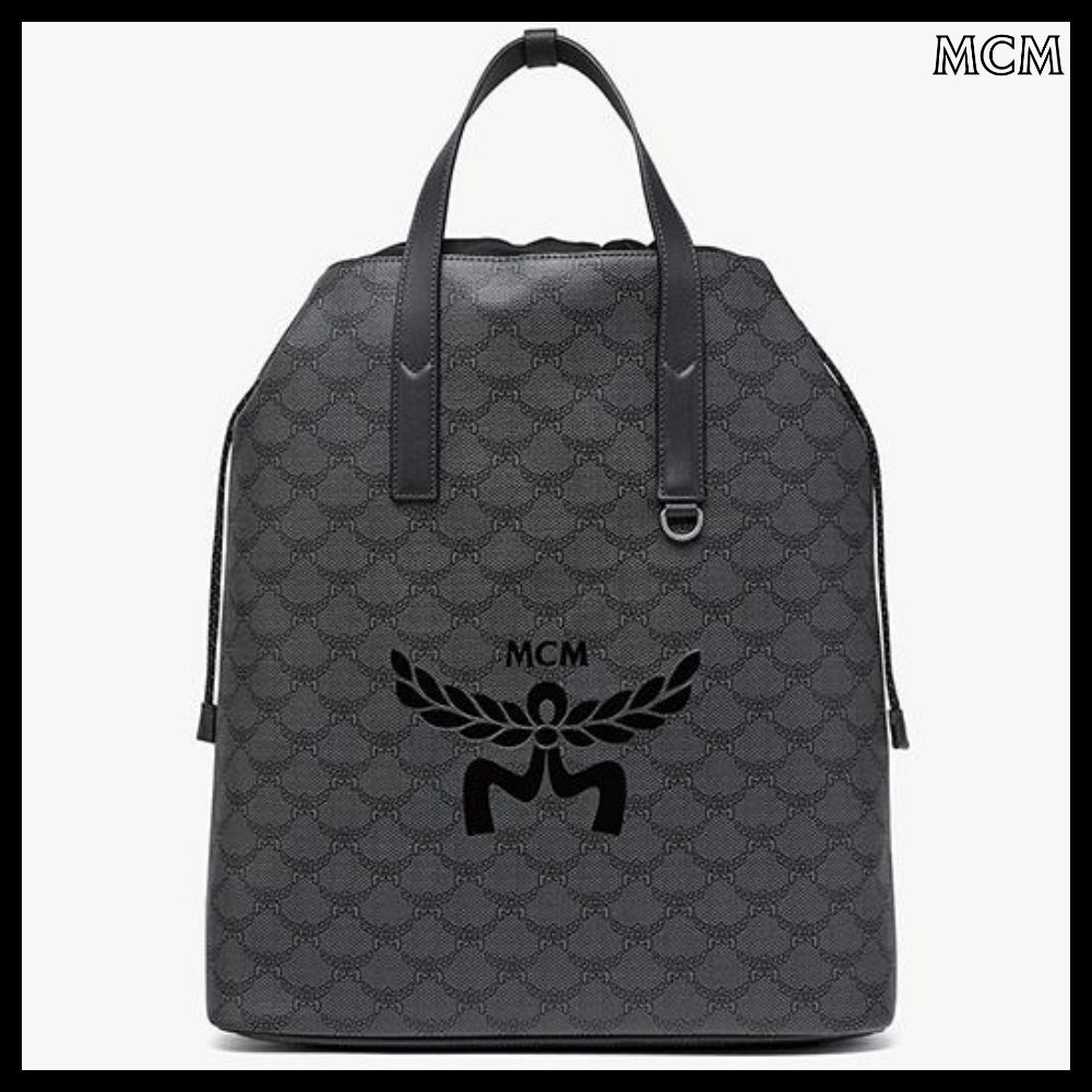 【MCM】Himmel loretos drawstring backpack