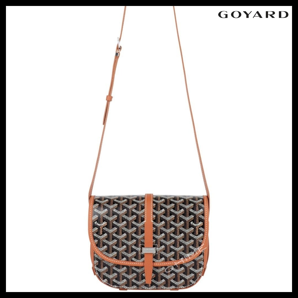 ◆韓国百貨店仕入 GOYARD◆BELVEDERE PM CROSSBODY BAG BLACK