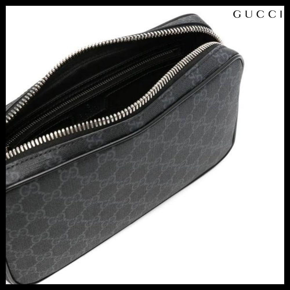 【Gucci 】GG small black clutch bag