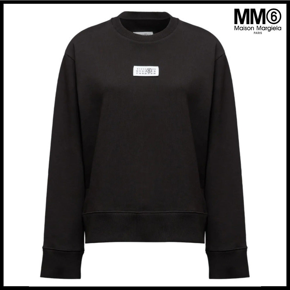 【MM6 Maison Margiela】Black sweatshirt